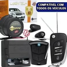 LOOK OUT - ALARME AUTOMOTIVO UNIVERSAL - AL20 CONTROLE XR + CANIVETE