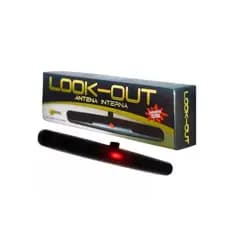 LOOK OUT ANTENA INTERNA AUTOMOTIVA VEICULAR UNIVERSAL RÁDIO AM/FM