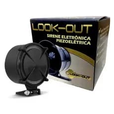 SIRENE BITONAL MÉDIA 12V GUARDA LOOK OUT