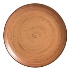 PRATO RASO DE CERÂMICA KYA TERRACOTA 29CM - ALLEANZA - 7581-201