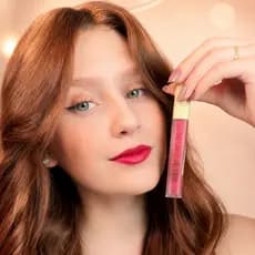 Batom Silk Skin Smooth Blur Vegano 4ml - Ruby Rose
