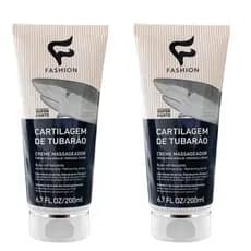 Cartilagem De Tubarão Kit Com 02 Unidades 200ml - Fashion Cosméticos