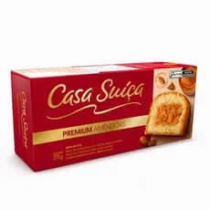 Bolo de Amêndoas Com Calda Amaretto Casa Suiça Linha Premium 270gr