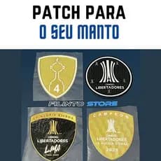 Patch Da Libertadores Champions Sulamerica Mundial Futebol