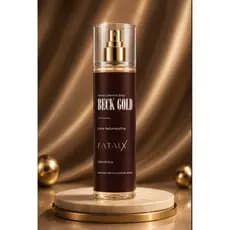Body Splash 1 2 3 Perfume Black GOLD inspirado MALBK masculino 200ml Perfume Corporal amadeirado