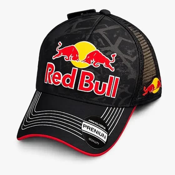 Boné Esportivo Premium Estilo Energy Redbull Tradcional