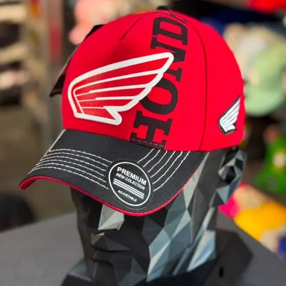 Boné Aba Curva Trucker Estilo Moto Honda– 2 Cores