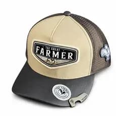 Boné Trucker The Great Farmer Bordado Abridor Aba Curva