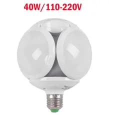 Luz De Futebol Led Folha Dobrável Globol super Brilhante Lâmpada De 40W