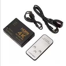 SWITH HDMI ULTRA HD 4K 3 Entradas 1 Saída