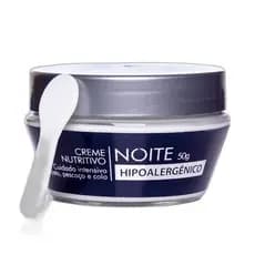 Creme Facial Nutritivo Hipoalergênico Noite 50g Eternity Alergoshop