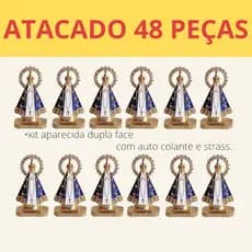 Atacado Kit Santinha Nossa Senhora Aparecida De Carro