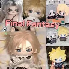 Boneco de Pelúcia Final Fantasy, Personagem Cloud Strife Sephiroth, Brinquedos de Algodão Macio para Vestir LBEB 5VJD