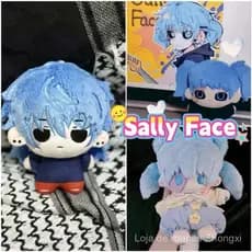 10cm Sally Face Sal Brinquedos de Pelúcia Coleção para Fãs de Jogos Melhores Presentes Decoração de Quarto de Cas