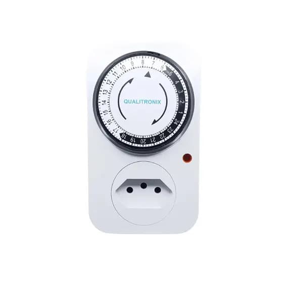 TIMER ANALÓGICO  QUALITRONIX QTA01 TOMADA