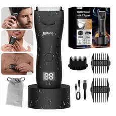 Aparador De Pelos Peito Barbeador Eletrico Masculino Máquina De Cortar Cabelo Shaver Depilado Kit