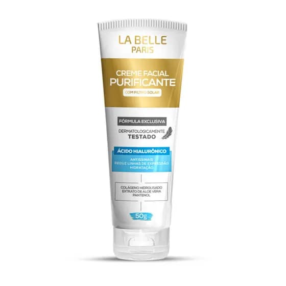 Creme Facial Purificante Com Filtro Solar 50g La Belle Paris