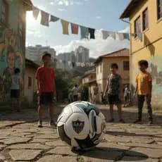 Bola De Futebol Atlético Galo De Campo Nº 5 bola futebol criança