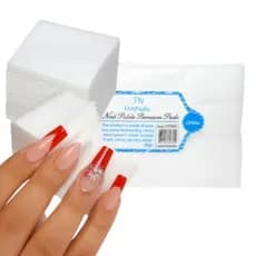 Algodão prensado para manicure e nail designer remoção de esmaltes em gel