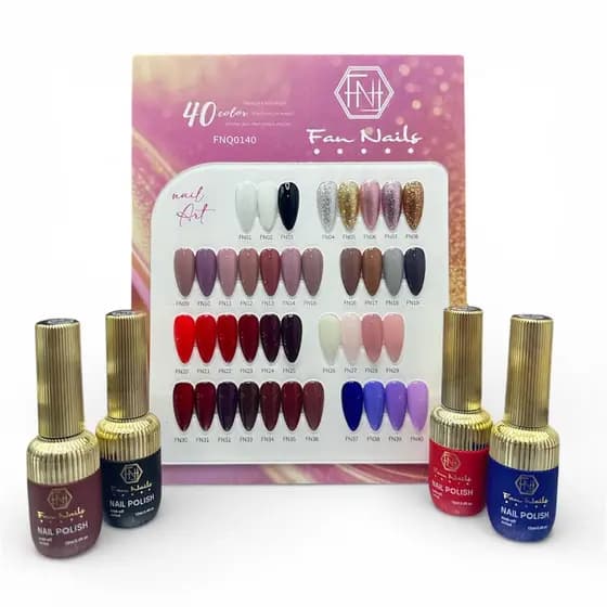 Esmalte em Gel Uv Fan Nails 12ml