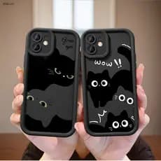 Capinha Para Xiaomi Redmi 13C 14C 12C 13 12 10C 10 9C 10A 9A 9 A5 A4 A3 A2 A1 4G 5G Preto Macio Capa TY5557