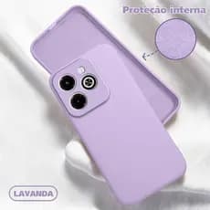 Capinha Para Infinix Smart 8 Pro HD Plus Hot 40i Capa De Silicone Anti Choque Macia Case YT 0000