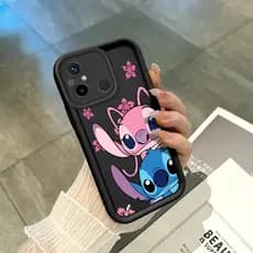Capinha Para Xiaomi Redmi 11A 12C Poco C55 Case De Protetora Preta Macio Silicone Celular Capa TY 5646