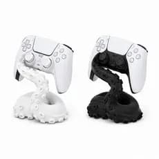 Suporte Gamer Octopus para Controle PlayStation PS5 Polvo Decorativo Setup Base Premium