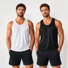 Regata Masculina Dry Fit Esportiva Academia Treino Leve Respirável