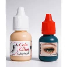 COLA LUDURANA PRETA BRANCA COLA PARA CILIOS LUDURANA