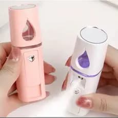 NANO MISTER SPRAY UMIDIFICADOR HIDRATA FACIAL ROSTO E CILIOS USB RECARREGAVEL
