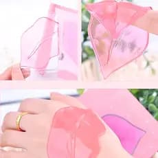 10 Máscaras Labial DADIVA De Mel de colágeno com cristal hidratante para lábios