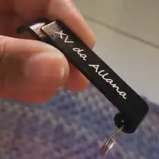 Kit 30 Chaveiro Personalizado a Laser - Empresa, Nome/Simbolo/Data/Logo/brinde/lembrancinha, Envio Rápido