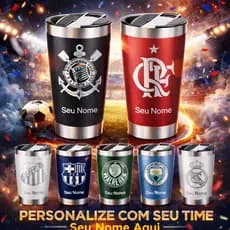 Copo Termico Personalizado a Laser Empresa Nome Simbolo Data Logo lembrancinha