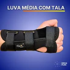 Luva Munhequeira Imobilizadora de Pulso Com Tala Bilateral Tendinite Órtese para Ambas as Mãos!