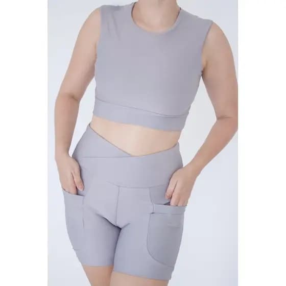 Conjunto feminino | Conjunto short + top fitness