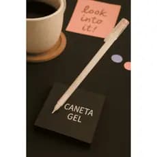Caneta Branca Gel 0.8mm Trigel Design de Sobrancelhas Detalhes Bob Guds