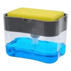 Dispenser Detergente Suporte Porta Bucha Esponja Sabão