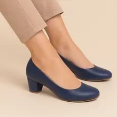 Sapato Scarpin Beira Rio Feminino Social Salto Baixo Casual Confortável