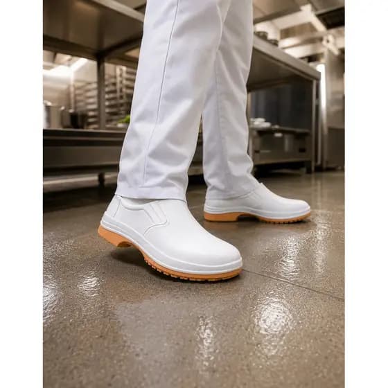 Sapato Antiderrapante Com Ca Pra Cozinha Enfermagem Hospital