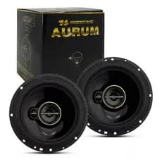 Par De Alto Falante Hurricane Triaxial Aurum A6t 6 Pol 240w