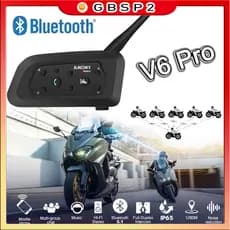 Intercomunicador Moto V6 Pro Xinowy Capacete Pronta Entrega