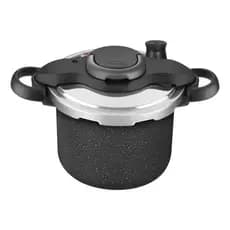 Panela Pressao Rochedo Clipso 4,5l Fechamento Externo Seguro Cor Stone Pro