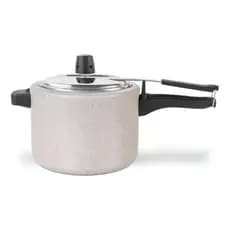 Panela De Pressão Cerâmic Life Vapt 20cm 4,5l Vanilla Brinox