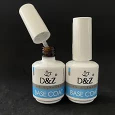 Kit 2 Base Coat Unha Gel Fortalecedor Proteção Secagem Rápida Preparação UV LED Profissional