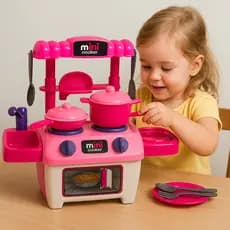 Mini Fogão de Brinquedo Presente para Menina Casinha Comidinha muita diversão Crianças