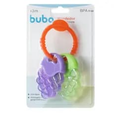 Mordedor chaveirinho com água Roxo e Verde Ou Roxo e Rosa Buba