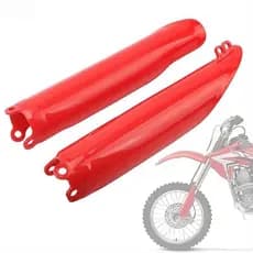 Protetor de Garfo Frontal de Motocicleta Capa de Tubo para CRF CR 125 250R 250 450 X RX CRF250 C