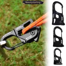 Ajustador automático de corda para barracas, adequado para tensionadores de corda de barracas de camping ao ar livre.
