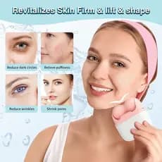 Mini rolo de rejuvenescimento da pele aplicador facial massageador facial gelo pequeno elevador instrumento doméstico be